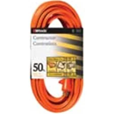 Southwire Extension Cord, 12 AWG, 12/3, 1 Outlets, Orange, 50 ft 811247